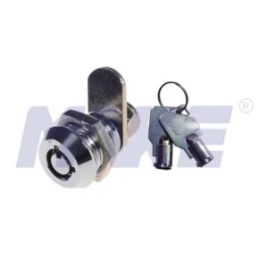 Small Pin Tumbler Cam Lock, Zinc Alloy, Brass, Key Combination 1000