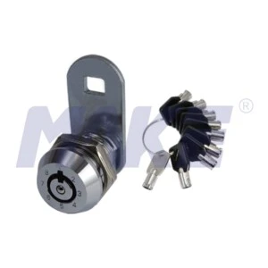 17.5mm Tubular U-change/Magic Cam Lock, Zinc Alloy, Brass