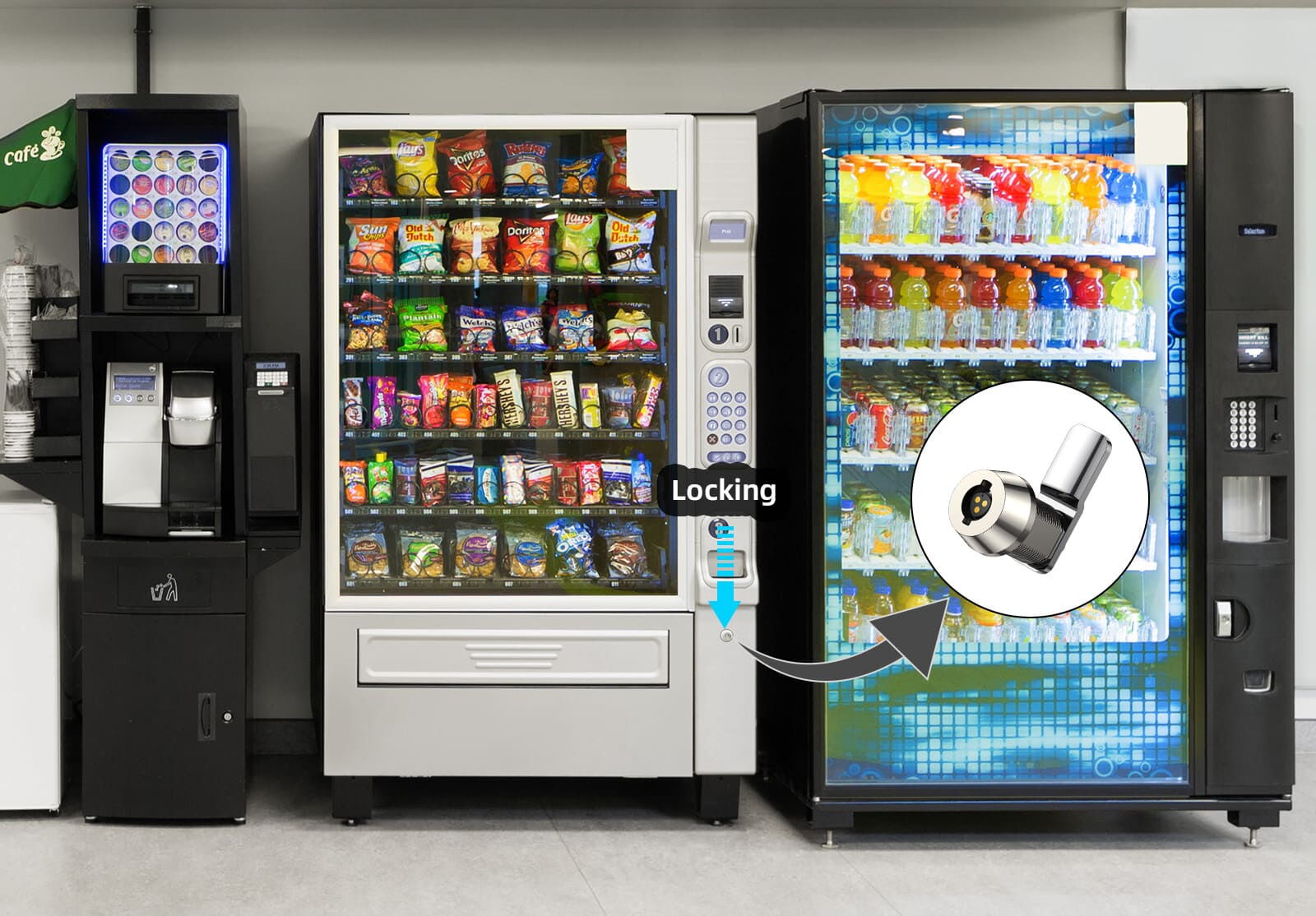 Comprehensive Guide to Vending Machine Locks: Types, Features, and Security Considerations