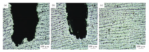 Macromorphology of cracks in SA-106B steel pipe bends