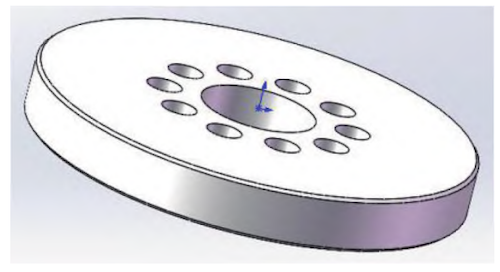 Schematic Diagram of Pressure Balancing Plate