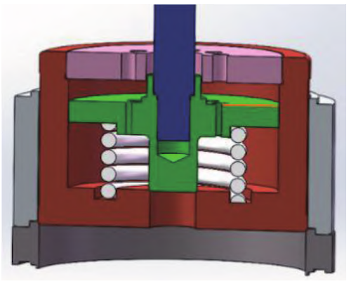 Schematic diagram of sealing structure design