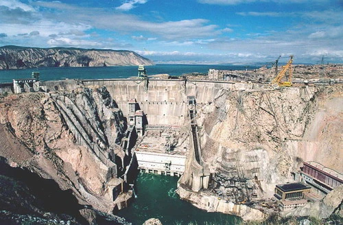 China's fourth largest hydropower station Nuozhadu Hydropower Station