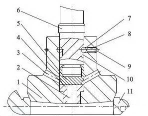 Valve buffer structure for reducing valve vibration and noise