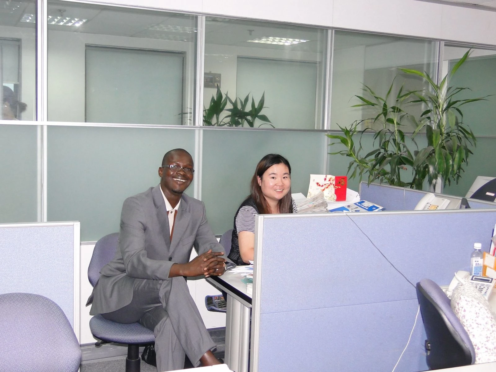 Burkina Faso Client works with Manager Zhang for Valves, Pipes, Flanges, Pipe Fittings, etc.