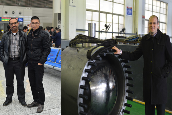 Tunis Clients Visited Landee Factory in Mar 2013