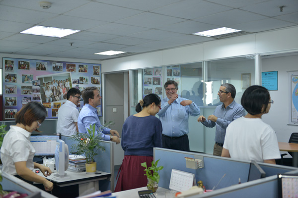 Valued Clients from US Visited Landee in Sep 2015