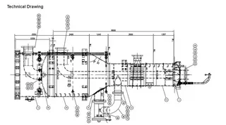 Flash Tank Design Drawing