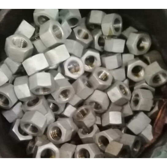 ASTM A194 2H Hex Nuts, Carbon Steel, M45, Hot-dip galvanized