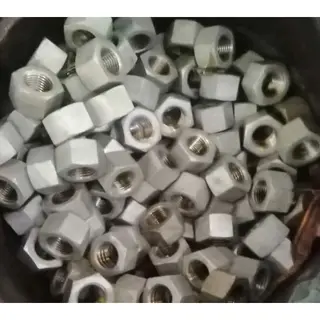 ASTM A194 2H Hex Nuts, Carbon Steel, M45, Hot-dip galvanized
