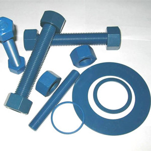 A193 B7 & A194 2H Stud Bolts with Nuts and Washer, L 1 X 6 Inch