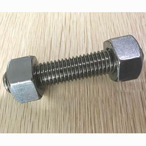 A193 B8M Stud Bolt and A194 8M Nuts, C/W 2 Heavy Hexagon Nuts