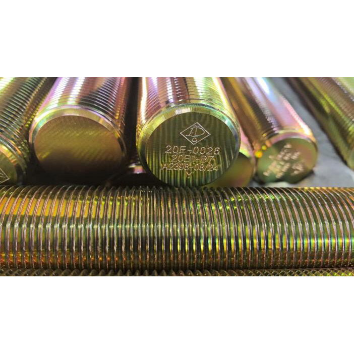 API 20E BSL-1 Stud & Nut, ASTM A193 B7, A194 2H, 3/8-4 Inch