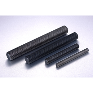 ASTM A193 B7 Fully Thread Bolts, 1 Inch X 255mm LG, Black Coated