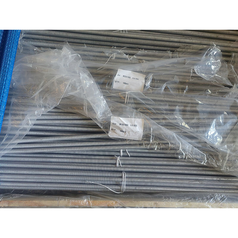 Grade 8.8 Threaded Rod, DIN 975, M20, 1000 mm, HDG, Galvanized Grade 8.8 Threaded Rod, DIN 975, M20, 1000 mm, HDG, Galvanized