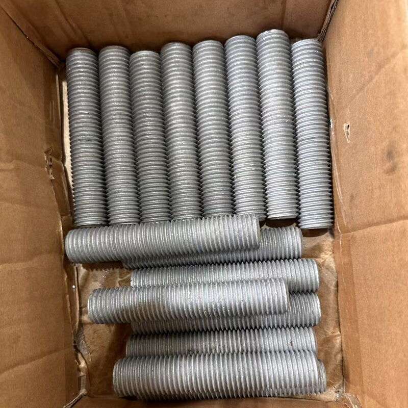 Hot-Dipped Galvanized Bolt & Nuts, A320 L7, A194 7, 1-1/8 IN