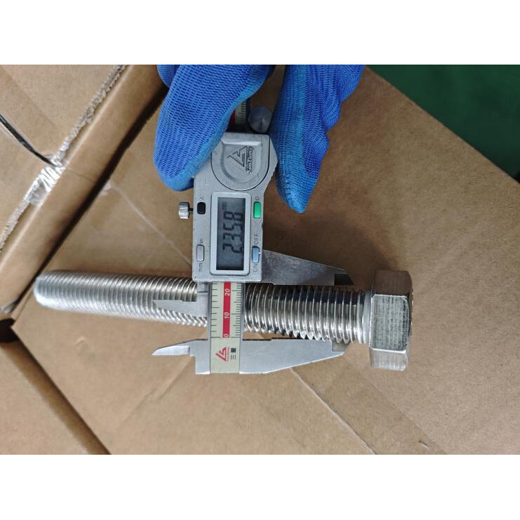 ISO 4017 Hex Head Bolt, Stainless Steel A2-70, M24, 180 mm