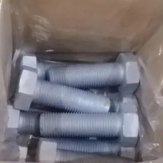 Hex Head Bolt, ASTM A193 B7, M45, 140 mm, Hot-dip Galvanized