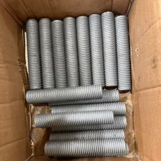 Hot-Dipped Galvanized Bolt & Nuts, A320 L7, A194 7, 1-1/8 IN
