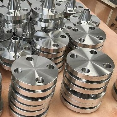 Duplex Stainless Steel ASTM A182 F51 Blind Flange, 3/4 Inch