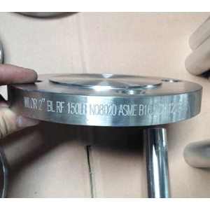 ASTM B462 UNS N08020 Blind Flange, 2In, CL150, RF