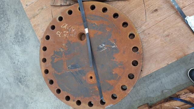 Testing Flange with NPT Holes