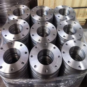 ASTM A105 Plate Flange, EN1092-1 Type 01, Class 120, 6 Inch