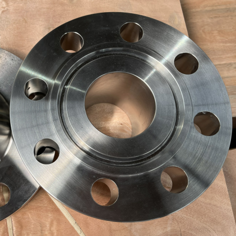 ASTM A182 F51 DSS Flange, 6 Inch, 1500 LB, SCH 120, RTJ