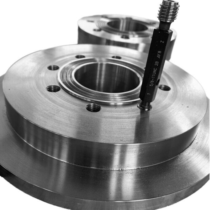 Customized Steel Flanges, ASTM A105, OD 210 mm, Raised Face