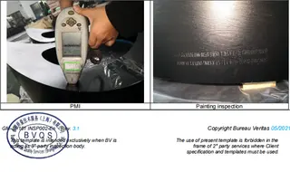 P355GH Studding Outlet Flange Test & Inspection