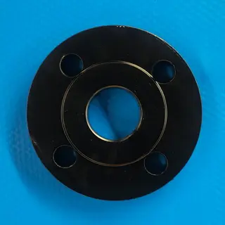 Q235 Plate Flange, EN 1092-1 Type 01, Carbon Steel, DN25