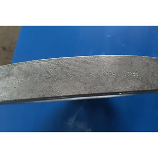 EN 1092-1 Type 02 Forged Flange, ASTM A105, DN350, PN25, HDG