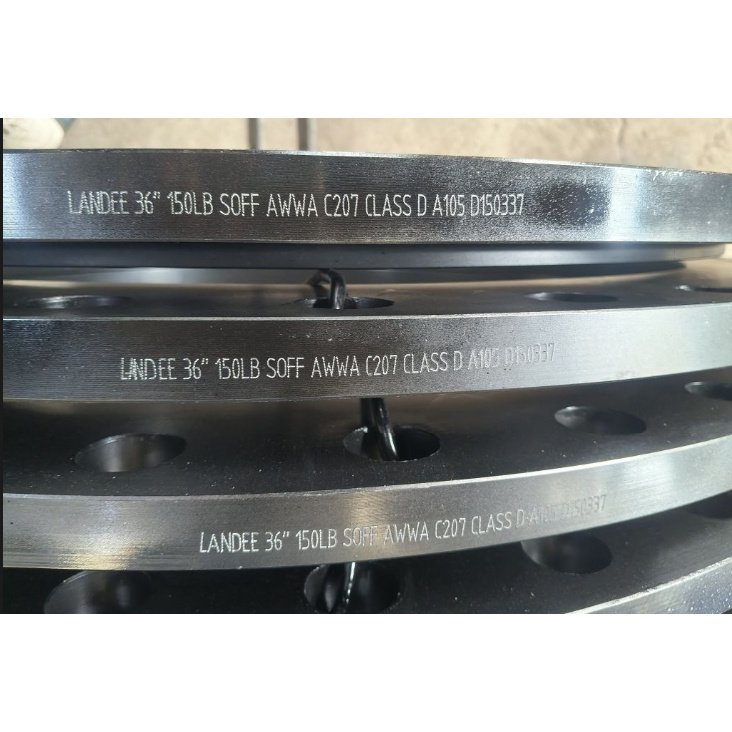 AWWA C207 Class D Slip-On Flange, ASTM A105, 36 Inch, 150 LB