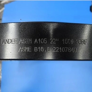 Forged Steel Slip On Flange, 22 Inch, 150 LB, ASTM A105, RF