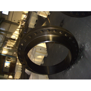 ASME B16.47 Weld Neck Flange, 36 Inch, SCH30, Black Coating
