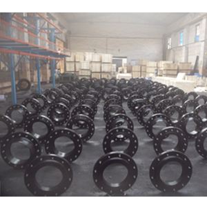 ASTM A105 Weld Neck Flange, 12 Inch, 300LB, Black Coating