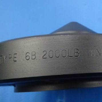ASTM A105N Weld Neck Flange, API 6A 6B, 2000 PSI 3-1/8 IN