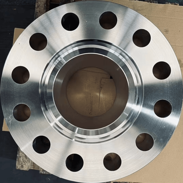 ASTM A182 F304 F304L Weld Neck Flange, 10 Inch, 2500 LB, RTJ