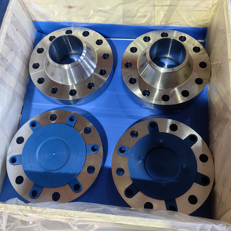 ASTM A182 F316L WN Flanges, ASME B16.5, 10 IN, CL150, SCH 10S