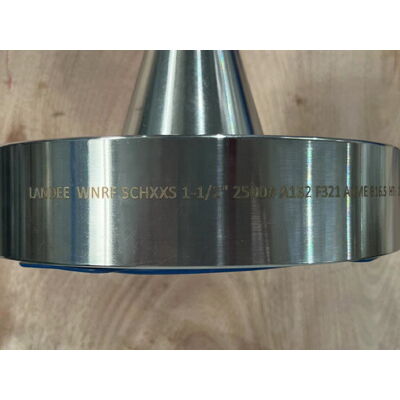 ASTM A182 F321 WN Flange, ANSI B16.5, 1-1/2 Inch, CL2500, RF