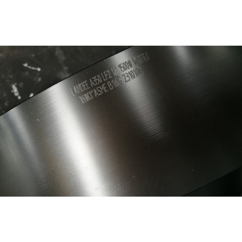ASTM A350 LF2 Welded Neck Flange, 12 Inch, 1500 LB, RTJ