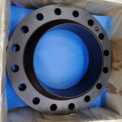 Carbon Steel WN Flange, ASTM A105, 16 IN, CL150, SCH STD, RF