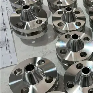 DSS ASTM A182 F51 Weld Neck Flange, 2 Inch, 600 LB, ASME B16.5