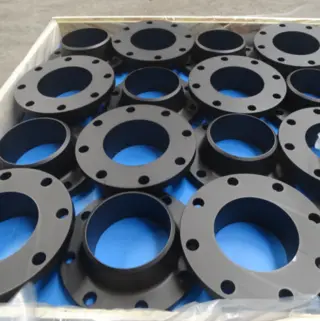 ASTM A350 LF2 Welded Neck Flange, 600 LB, ANSI B16.5, SCH.40