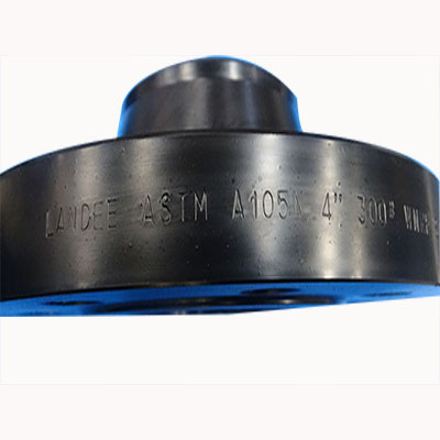 RF WN Flange, 4 Inch, CL300, SCH80, ASTM A105N, ANSI B16.5