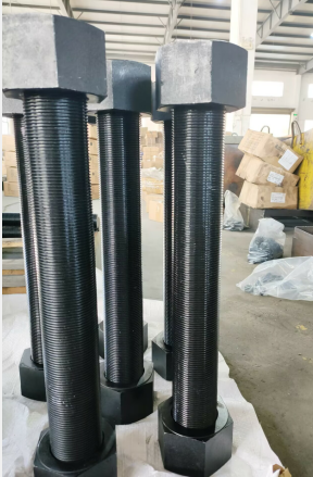 ASTM A193 Grade B16 Stud Bolts with 2 Hex Heavy Nuts - Landee