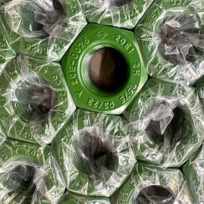 ASTM A194 2H Heavy Hex Nut, 7/8 Inch, API 20E BSL1
