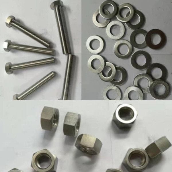 ASTM A276 UNS S32760 Hex Bolt, DSS Nut, ASTM A182 F55 Washer