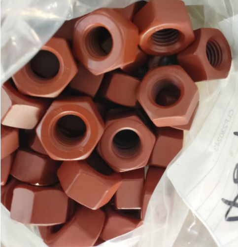 ASTM A320 GR B8M CL.2 Hex bolt & Nut, XYLAN Coated