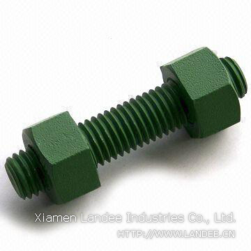 Cadmium Coated Stud Bolts and Nuts